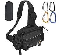 Fishing Bag - Tactical Shoulder Bag, Waterproof And Durable, Multifunctional, Rangemen Bag, Black, Modern