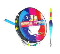 Fishing Bobber & 100m Line Rig Kit - Complete Starter Set for an