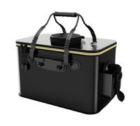 Fishing Bucket for Caught Fish - Large Capacity Portable Waterproof Fish