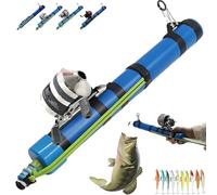 Fishing Catapult Rod, Portable Catapult Fishing Lure Angling Tools, Professional Pole Shooting Compact Telescopic Lure Launcher Fish Tool,Saltwater and Freshwater Great for Adult (Advanced)