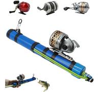 Fishing Catapult Rod, Portable Catapult Lure Tools, Beginner-Friendly Casting Rod Up to 15m, Professional Angling Gear for Outdoor, Saltwater and Freshwater for Saltwater (#D)