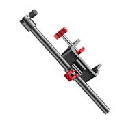Fishing Chair Umbrella Holder, 360° Rotatable Rod Bracket with Bait Tray, Adjustable Mounting Stand for Deep Sea Saltwater Freshwater Dock Pier Shoreline and Fishing Gear