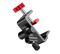 Fishing Chair Umbrella Stand, Fish Lure Holder Bracket, Quick Release Rod Rack, Adjustable Clamp Attachment, Stable Versatile Tool Mount, for Deep Sea Boat Dock Pier Saltwater Angler Use 1.97in