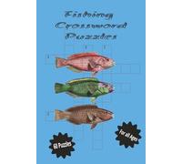 Fishing crossword puzzle: "Hooked on Words" 6x9 inches, 60 Puzzles