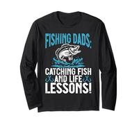 Fishing Dads Catching Fish and Life Leçons ! Fishing Dad Manche Longue