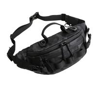 Fishing Fanny Pack, Waterproof Fanny Pack, Multifunctional Fanny Bag, Outdoor Fishing Bag with Multifunctional and Spacious Storage 14,96 x 6,69 x 3,54" for Outdoor Adventures (1 Piece), camouflage,