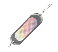 Fishing Flashers - 23g Hyper Glow Teardrop F - Ishing Flasher | Trolling Flash -ER Spoon 4.5In,Metal Fla -SH Boards Fis -Hing Lures with Lights Saltwater & Freshwater Spoon for Salmon, Trout, Bass,