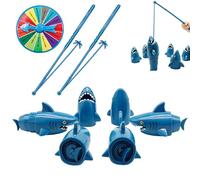 Fishing Game - ABS Educational Fun Play Board with Telescopic Rod | Desktop Fish Game for Kids, Christmas Birthday, Boys Girls, and Motor Skill Learning