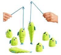 Fishing Game - Telescopic Educational Fun Play Board | Interactive Catch The Fish Toy Set | Skill Development Learning Game for Kids Boys Girls Party Home Birthday Summer Activities