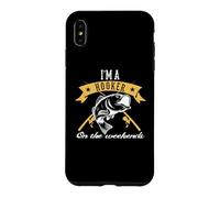 Fishing I'm A Hooker on The Weekends Outdoor Fisher Coque pour iPhone XS Max