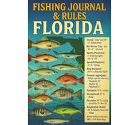 Fishing Journal & Log Book - Record Catches, Weather, Locations & Notes | Includes Fish Size Reference Chart on Cover | Perfect Gift for Fishermen, Anglers & Outdoor Enthusiasts