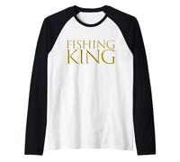 Fishing King Deep Ocean Fishing Papas Fête des Pères Fisher Manche Raglan