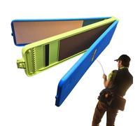 Fishing Leader Holder - Portable EVA Foam Board for Line Organization, Saltwater Setup with Quick Change Function, Leaders Storage for Freshwater Bass Trout River Stream, Travel Pack Use