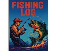 Fishing Log: Record Catches, Baits, Locations, and Weather Conditions | Perfect for Freshwater & Saltwater Fishing | Tracking Trips, Species, Gear & Techniques