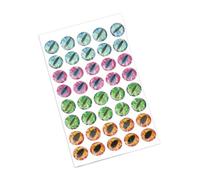 Fishing Lure Eyes Adhesive Tackle - Bait Stickers Artificial Fish Eye for | Artificial Fish Eye for Beginner Fishermen Dad Men Water | Lake River Sea Outdoor Shore Fishing Lure Eyes Adhesive Tackle