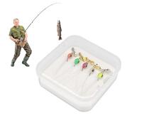 Fishing Lure - Stainless Steel, 2.17x2.17x0.79in Lures Bait Hélice Action | Glitter Flash Attraction Fishing, Bait Set For Fishings, Saltwater Fishings, Lake Angling