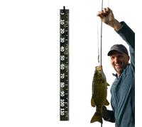 Fishing Measuring Mat - Imperméable Foldable Fish Ruler with Clear Scale Markings, Durable Non-Slip For Precate Size Recording | Wear-Resistant Portable Fillet Outdoor Fishing, Boating, And An