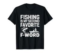 Fishing My Second Favorite F Word Humour Fishing Gear T-Shirt