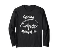 Fishing My Way of Life Outdoor smen Moulinet Hobby Manche Longue