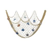 Fishing Net Decor Realistic Aesthetic Coastal Starfish Seashell Ornaments