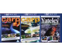 Fishing Productions 3 DVD Box set ; Carp from the start, Carp from the start & Yateley Ya-Hoo