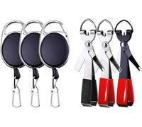 Fishing Quick Knot Lot De 3 Outils 4 En 1 En Acier Inoxydable Avec Pince À Noeud Rapide Et Pointe-Mouche,Crochet Et Crochet Avec Extracteur Zinger