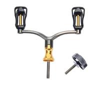 Fishing Reel Double Rocker Arm Handle Grip for Baitcasting Spinning Handle Reel Double Equipment