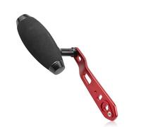 Fishing Reel Handle - 11cm Grip Replacement Crank | 8x5mm Double Hole Aluminum Reel Knob for Baitcasting Drum Reels, Smooth Control Upgrade Accessory for Lake Pond Stream Fishing