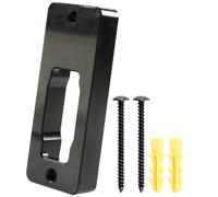Fishing Reel Holder, Wall Mount Storage Rack, Compact Space Saving Display Stand, Metal Screw Fix Mount Build, Angling Gear Organizer System, Garage Workshop Tackle Room 3.94x1.5x0.63 inches