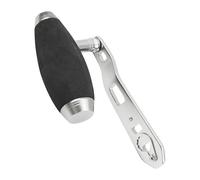 Fishing Reel Knob - T Style Casting Spool Tool, Alloy Substitute for Freshwater Angling, Aluminum Component with Smooth Rotation, Outdoor Equipment, Winding Grip for River Bank and Oc EAN Shore