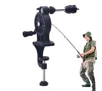Fishing Reel Stripper, Manual Winding Reels Tool, Adjustable Line Spools Gear, Portable Spool Remover Loader for Casting, , Tackle Box, Boat, Shore, Garage, Trip, 24.6/11.5/11.1 inches