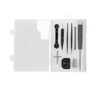 Fishing Reels Repair, Maintenance Kits, Multifunctional Fishing Cleaning Tools Set, Adorable Compact Angler Equipmennts, Portable Reel Tool Kit for Anglers and Outdoor Use, Black