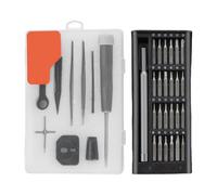 Fishing Reels Repair, Maintenance Kits, Multifunctional Fishing Cleaning Tools Set, Adorable Compact Angler Equipmennts, Portable Reel Tool Kit for Anglers and Outdoor Use, Black