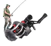 Fishing Rel - Fishing Gear and Equipment, Reel, Adjustable Reels for Freshwater, 7.2:1 Gear Ratio, High Speed FishingS Gears for Trout Bass Catfish Surf Angler Men, Freshwater Reel