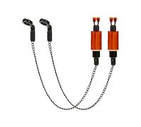 Fishing Rod Bite Alarm - ABS Stainless Steel 25g | Bite Indicator Fishing Alerter Chain, Fishings Alarm Tool | for Beginner Fishings Night Fishingss Rod Monitoring Outdoor Use