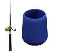 Fishing Rod Butt Cushion - Capuchons d'extrémité de tige de pêche - Protection d'extrémité de pole en silicone - Coussinets antidérapants pour poignée de canne à pêche - Accessoire durable pour les