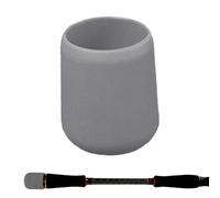 Fishing Rod Butt Cushion - Capuchons d'extrémité de tige de pêche - Protection d'extrémité de pole en silicone - Coussinets antidérapants pour poignée de canne à pêche - Accessoire durable pour les