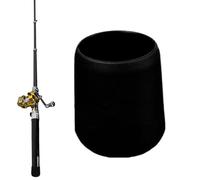 Fishing Rod Butt Cushion - Capuchons d'extrémité de tige de pêche - Protection d'extrémité de pole en silicone - Coussinets antidérapants pour poignée de canne à pêche - Accessoire durable pour les