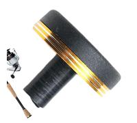 Fishing Rod Butt End, 1.06x0.87 inches, Aluminum Alloy Holder Building Repair, Anti-Slip Tip Cushion Stand, Fishing Pole Accessory for Stability and Comfort in Outdoor Use