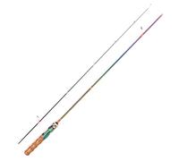 Fishing Rod Canne à pêche Spinning et Casting en Fiber de Carbone, 1.8m, .68m, 2 Sections, Accessoires for au leurre, la Truite Bar(Spinning Rod,1.68M)