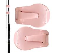 Fishing Rod Clips - ABS 10cm, Rod Holder Clips, 2 Pieces Non Slip Padding | Clamp Grip, String Control, Fishing Rods Wrap, Boat Rods Holder for Boat Transport, Casting Setup, Tackle Storage