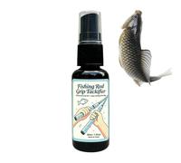 Fishing Rod Grip Spray, 30ml Long Lasting Traction Enhancer Mist, Anti Slip Fishing Grip Spray for Men Angler Sea Dock Beach Boat River Lake Pond Improved Rod Handling and Secure Control Use
