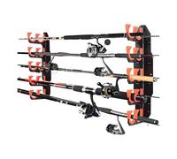 Fishing Rod Holder - 36x12x6cm ABS | Wall Mount Fishing Rod - Horizontal Mounting Quick - Easy to Install Release Space Saving Stick Hanger,for Kayak Paddle Offshore Professionals