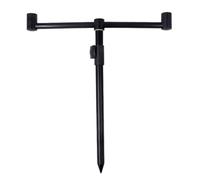 Fishing Rod Holder, Beach Ground Stand, Bite Alarm Support, Responsive Aluminum Alloy Rack, Interactive Lightweight Sturdy Design for Shore Angling, Men Women Adults Outdoor Casting 11.8x19.69 inches