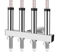 Fishing Rod Holder Car, Pole Organizer Rack, Stainless Steel Storage Hanger, Secure Mount System, Perfect for Truck, Sedan, Auto, Boat, Road Trip, Travel Accessories Easy to Use