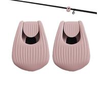 Fishing Rod Holders, 2-Piece Fishing Pole Clips, 1.77x1.18x0.79 inches Outdoor Sports Gear for River, Lake, Travel, Camping, Backpacks, Or Garage Use, Secure Mount, Beginners and Daily Anglers