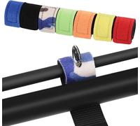 Fishing Rod Lanyards Set Of 7 Fishing Rod Straps Elastic Belt Adjustable Fishing Rod Attachment With Buckle For Fishing Rod Gathering 25cm