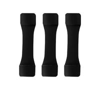 Fishing Rod Reel Seat Cover - 3 Piece Silicone Base, Silicone Reel Seat Sleeve, Baitcasting RodProtector, Saltwater Lake River Pond Beach Shore Boat Sports Outdoors, Rod Handle Guard, FishingRod