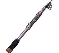 Fishing Rod Telescopic Fishing Rod Portable 24 Ton Carbon Fiber Eva Handle Comfortable Travel Fishing Rod For Bass Trout Fishing