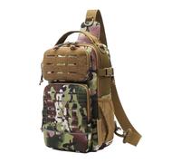 Fishing Sling Bag - Keeps Hydration Within Reach During Adventures | Water Bottle Holder Tackle Bag | Lightweight Multi-Compartment Sling | For Men Travel Camping Hiking Outdoor Gym Sports Adventure D